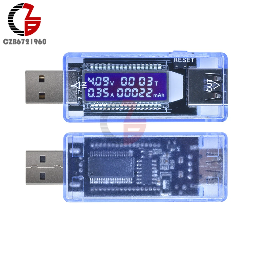 3,5-7 в 3 А USB Тестер светодиодный цифровой вольтметр Амперметр таймер напряжение тока батарея Емкость тестер зарядное устройство Доктор Банк Питания Метр