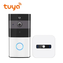 Tuya Совместимость WiFi ворота видеодомофон видео дверной звонок камера наблюдения