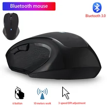 Высокое качество Bluetooth мышь 1600 dpi Регулируемая 1200 dpi портативная беспроводная мышь беспроводные мыши для ПК/планшета/ноутбука