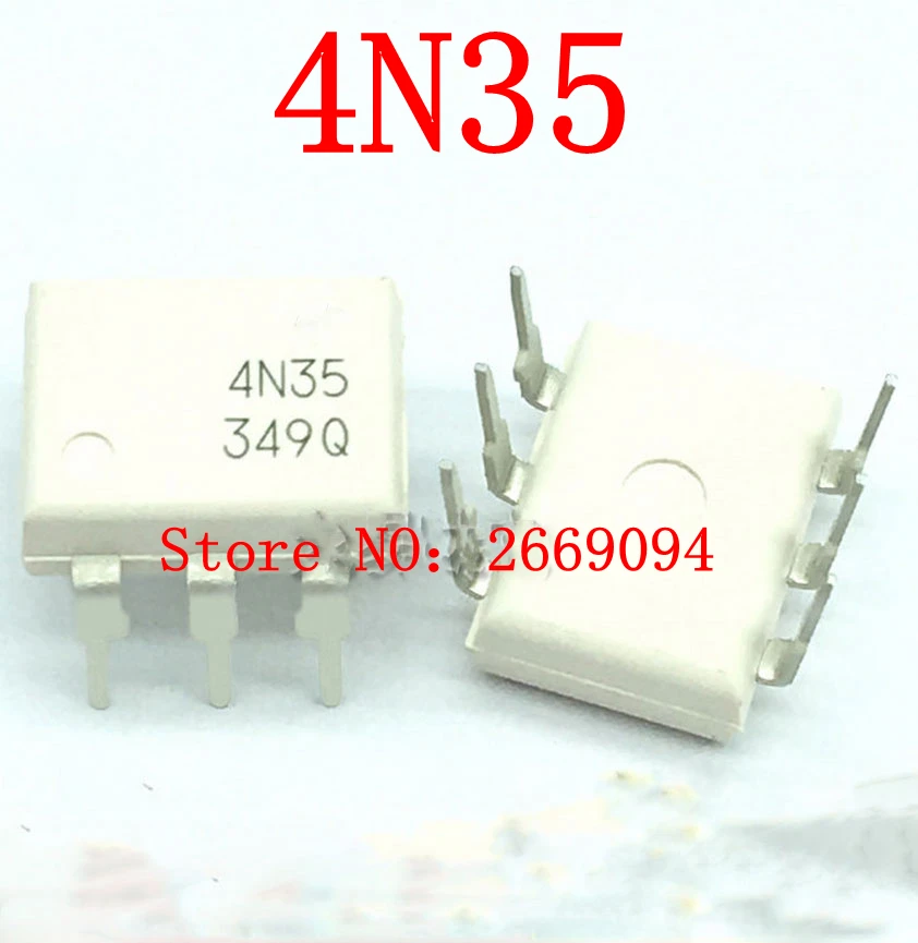 

100PCS /200pcs /500pcs 4N35 DIP6 DIP DIP-6 photoelectric coupler new and original free shipping