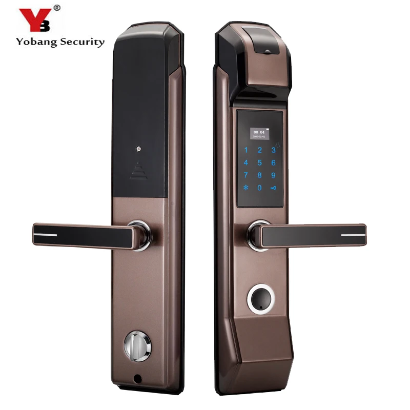 Electronic Fingerprint Door Lock Keyless Entry Digital Smart Anti-theft Door Lock For Home Security Electronic Fingerprint Door Lock Keyless Entry Digital Smart Anti-theft Door Lock For Home Security
