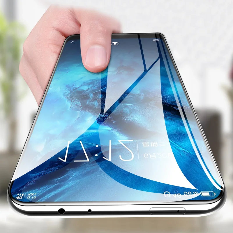 

5D Curved Tempered Glass For OPPO R11S Plus R11 R9 F5 F7 A5 Full Glue Screen Protector For VIVO NEX X20 X20 Plus X23 X21 Glass