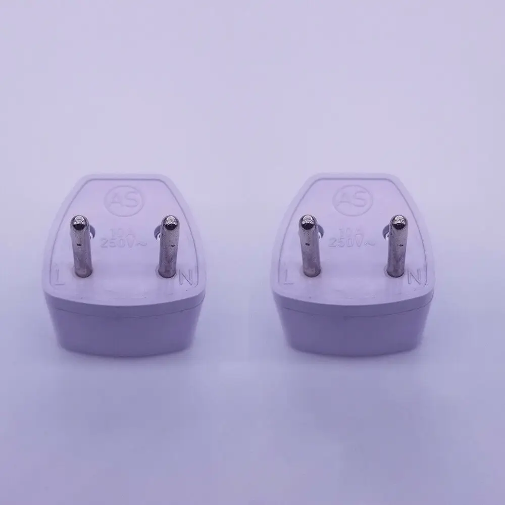 2x 3 Prong to 2 Outlet Electrical Ground AC Adapter Grounding Converter | Обустройство дома