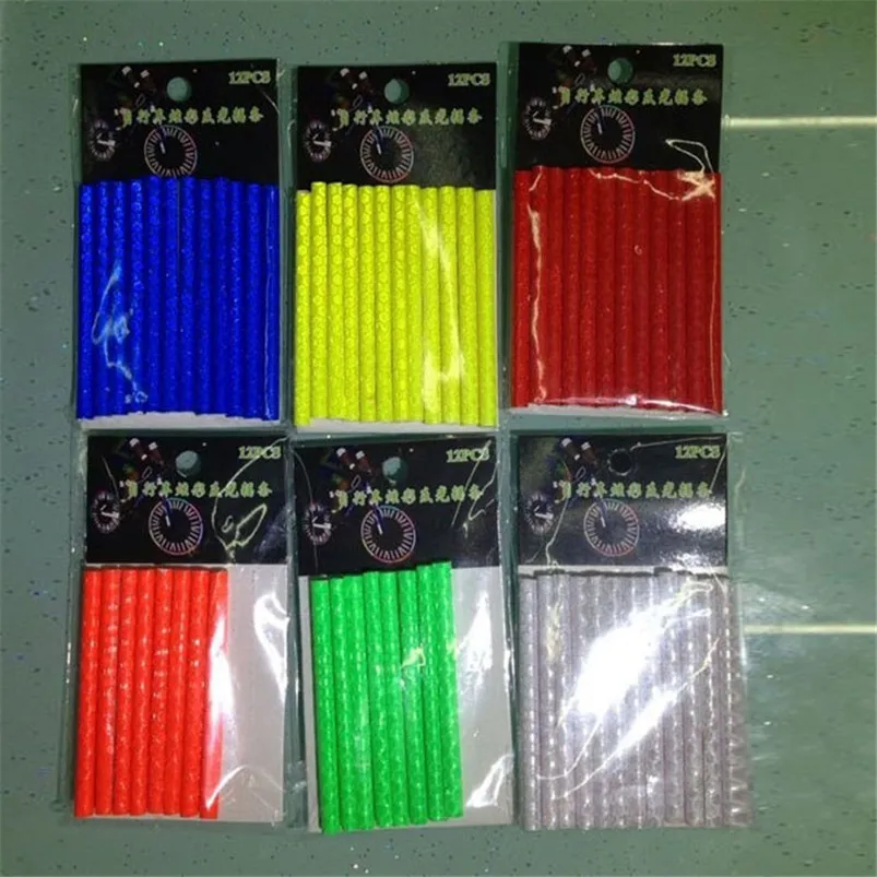 12pcs Bicycle Wheel Spoke Reflector Reflective Strip Clip Tube (4)