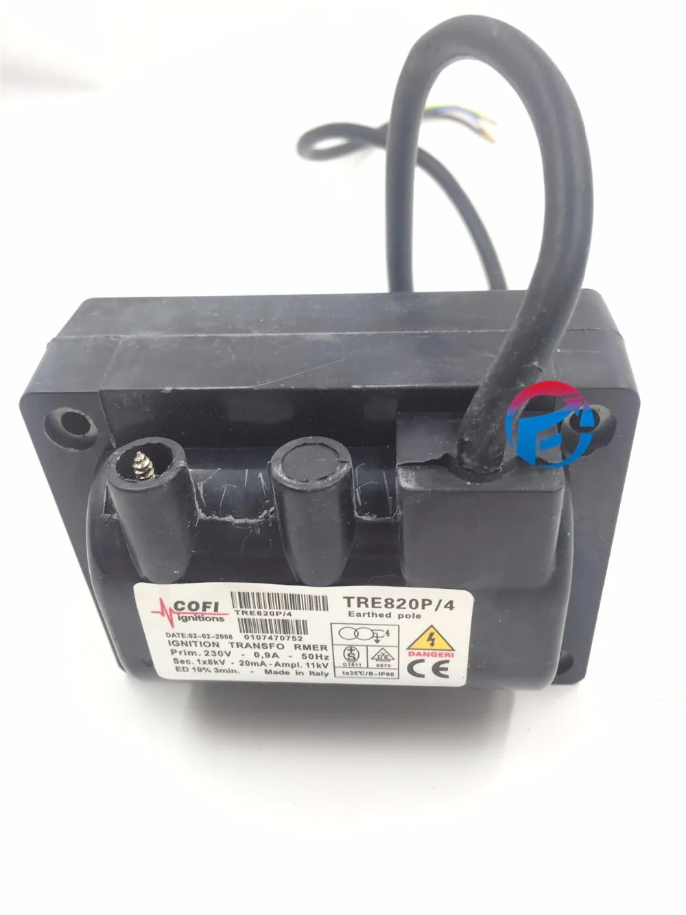 COFI трансформатор зажигания TRE820P/4 для горелки зажигание котла трансформатор катушки зажигания Сделано в Китае