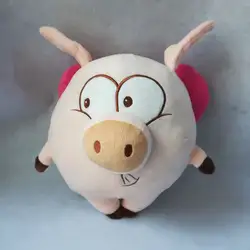 Около 25 см Прекрасный мультфильм свинья плюшевые игрушки, Угол Крылья свинья, мягкая кукла подарок на день рождения h2556