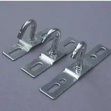 Прозрачный лампа подвесной потолочный светильник пластина цепной крюк подвесную пластину 70/80/95 мм потолочный кронштейн платы освещение "сделай сам"