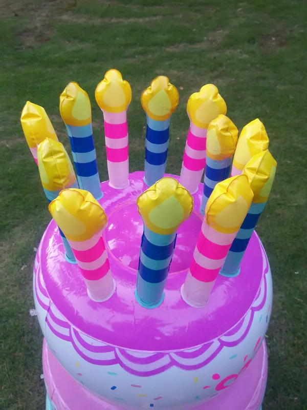 1.8meter inflatable birthday cake (6)
