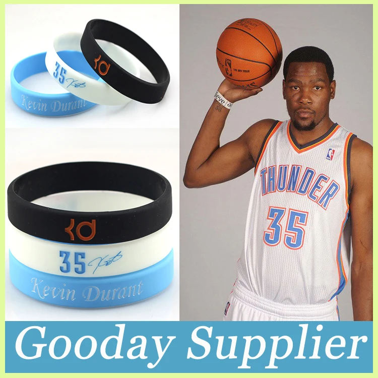 2016 New Oklahoma City Super Star Kevin Durant Silicone ...