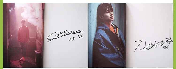 Подписанный S.J Super Junior autographed 8th следующий альбом play PAUSE CD + photobook подписанный плакат