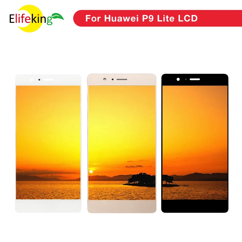 ЖК-дисплей и рамка для HUAWEI P9 Lite 5 шт./лот качество AAA дигитайзер в сборе 1920*1080