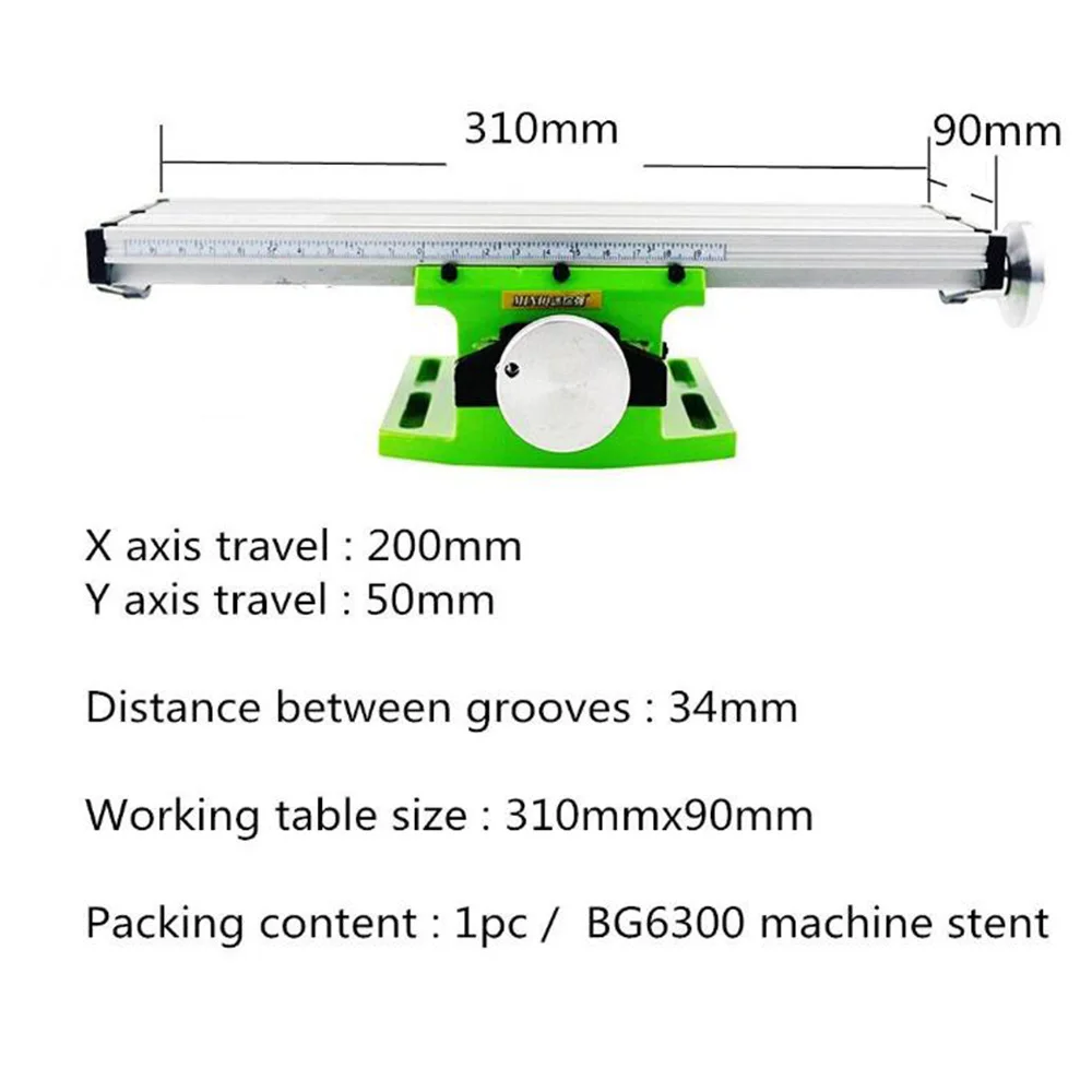 1PC Mini Multifunction BG6300 Bench Vise Fixture Drill Milling Machine Compound Table Adjustment Worktable