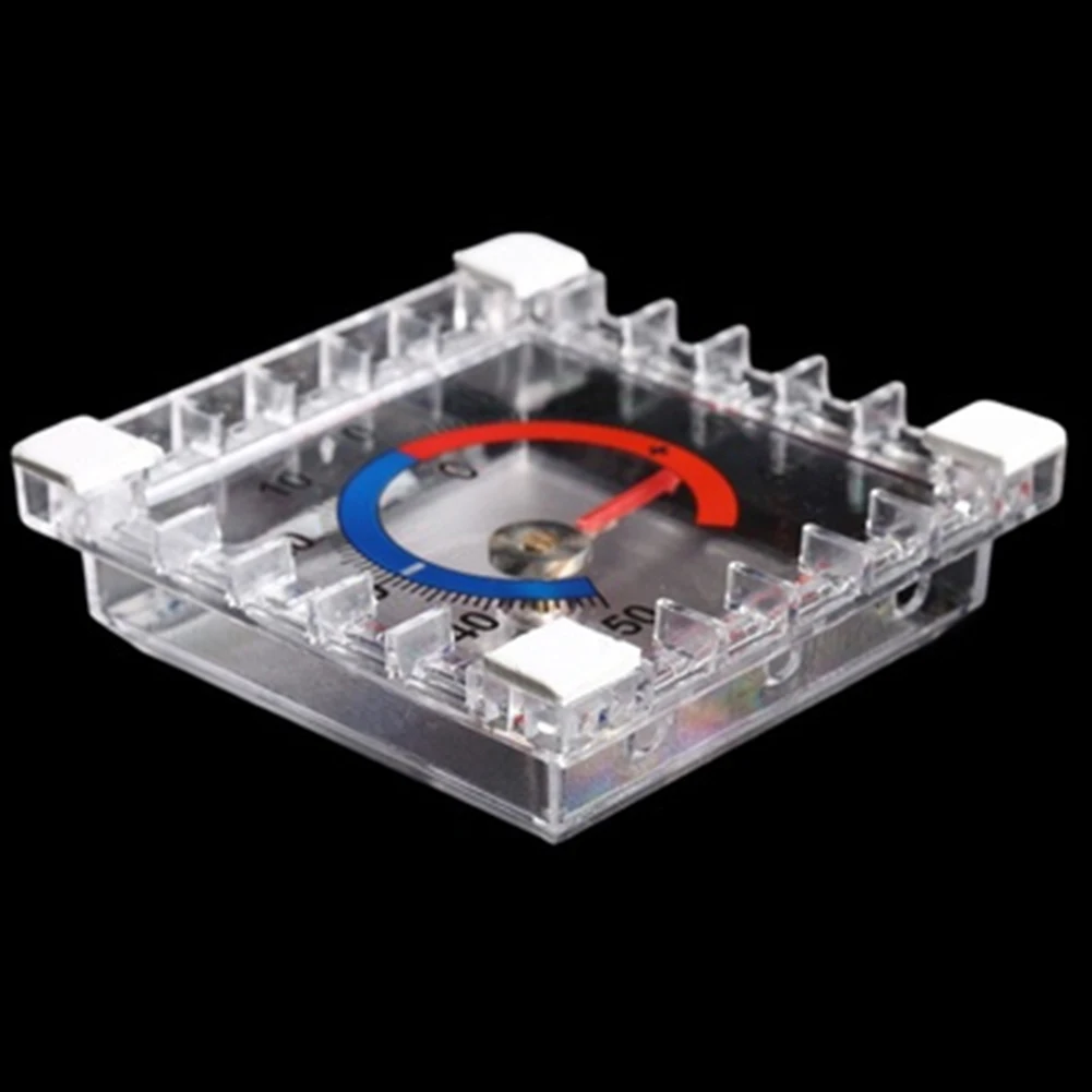 Самоклеющийся пластиковый Высокоточный термометр для окон, для помещений и улицы, настенный, для теплицы, сада, дома, 7,6*7,6*2,3 см