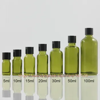 

5ml 10ml 15ml 20ml 30ml 50ml 100ml glass bottle with alumunum lid,for lotion/perfume/oli/moisturizer/facial water