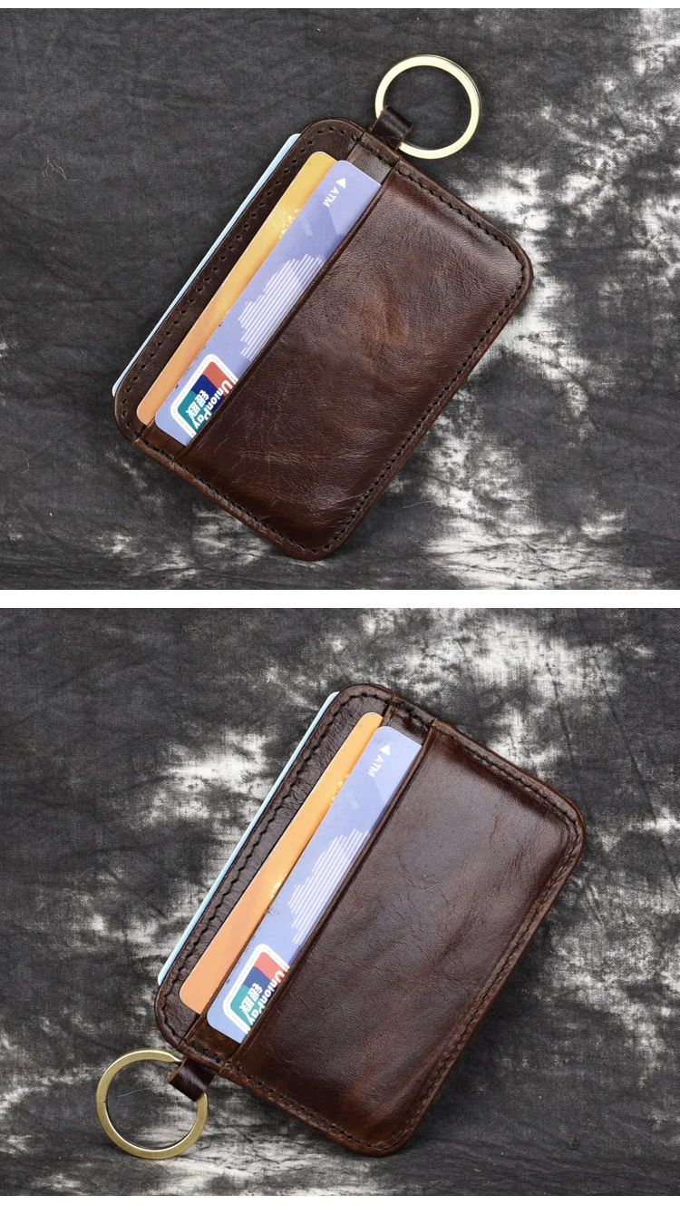 MACWAVE, натуральная кожа, мини кошелек для кредитных карт, кошелек, ID держатель для карт, мужской кошелек, маленький чехол для карт в виде автобуса, сумка для нескольких карт