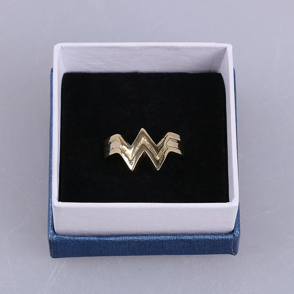2017 Movie Wonder Woman Superhero Diana Prince Leather Headgear Metal Badge Rings  Cosplay Bronze Crown Band Headgear Woman (8)