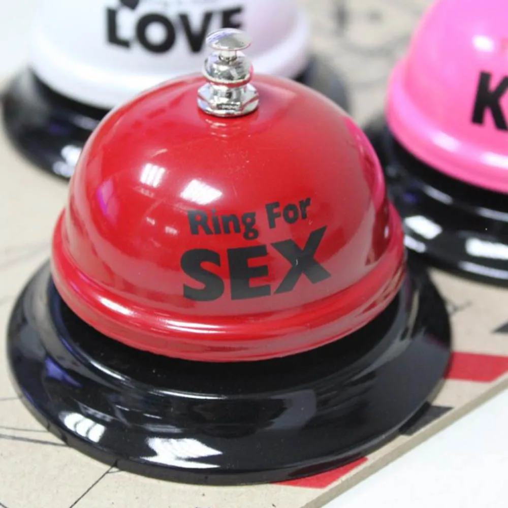 

Portable Baby Bell Ring Beer Table Desk Bell Wedding Party Funny Toy Gag Birthday Gift