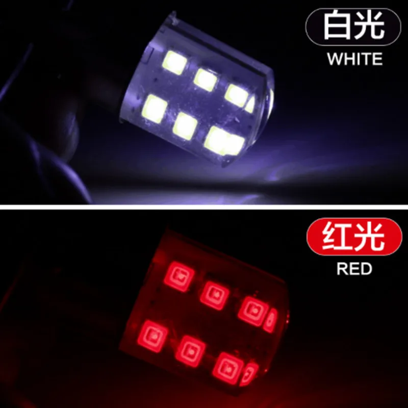 2шт 1157 BAY15D стробоскопическая вспышка Blink 12 SMD 2835 Светодиодный силиконовый P21/5 Вт
