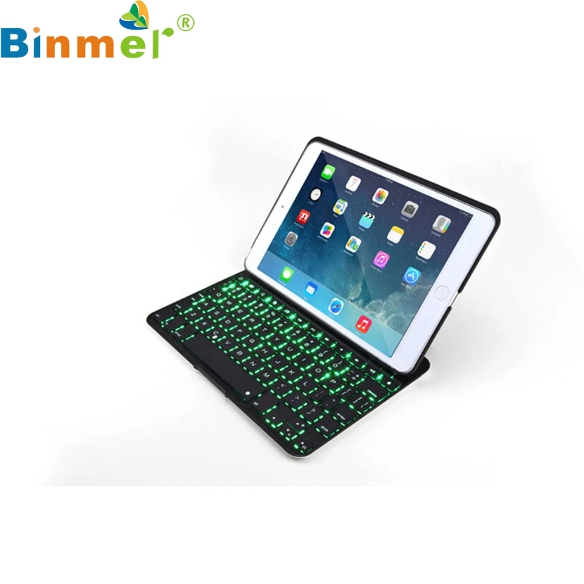 

Binmer Mecall Tech Wireless Bluetooth Magnetic Keyboard Case Cover Stand For Ipad Mini1&2