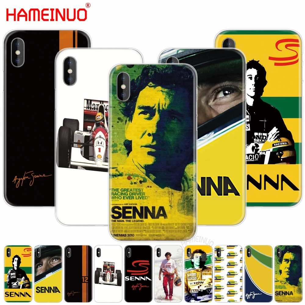 Чехол HAMEINUO для сотового телефона с изображением Айртона и сенны iphone X 8 7 6 4