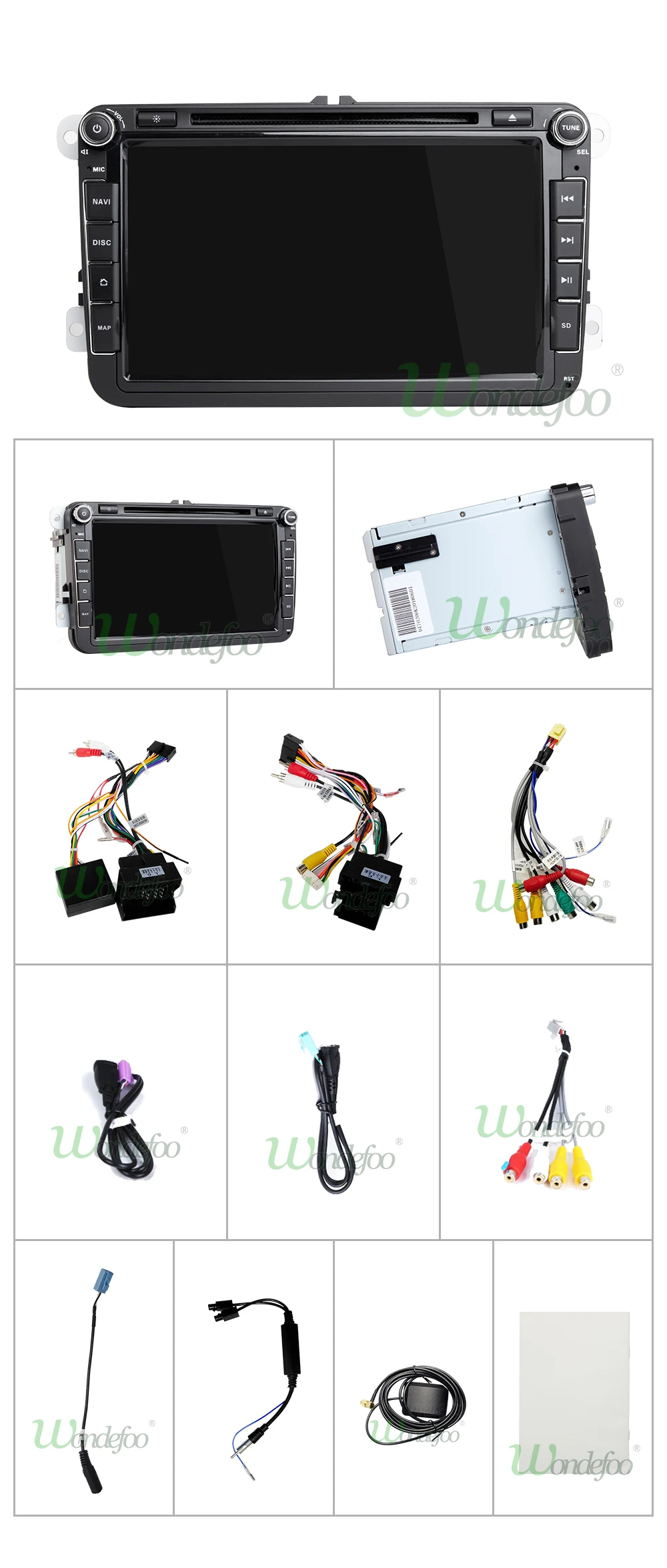 Best 2G Android 8.1 multimedia DVD For SEAT Leon Altea Alhambra Toledo VW GOLF5 GOLF6 POLO PASSAT B6 Octavia Fabia Rapid Yeti Superb 33