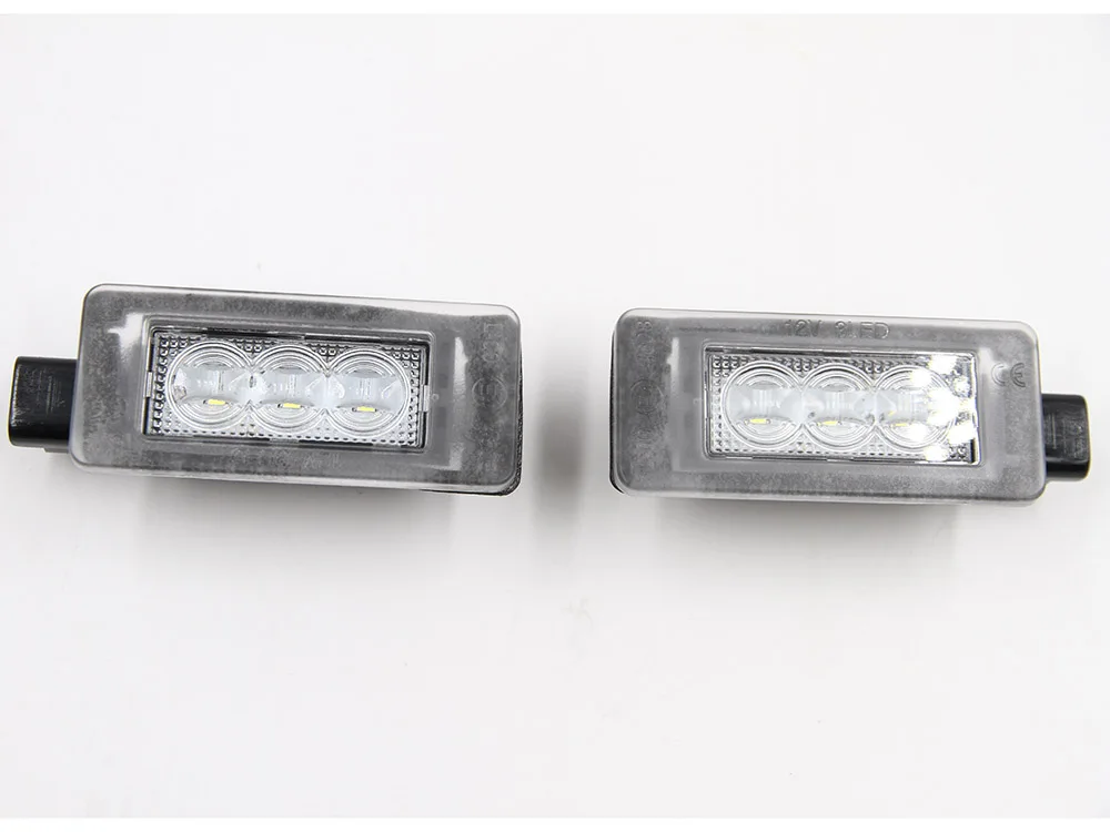 Canbus No Error LED License Number Plate Light For Peugeot 208 308 II 2008 3008 5008 CANBUS SUV