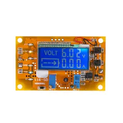 ЖК-дисплей цифровой DC-DC Регулируемый понижающий Питание USB зарядка модуль DIY Kit постоянное напряжение/ток вольтметр Амперметр