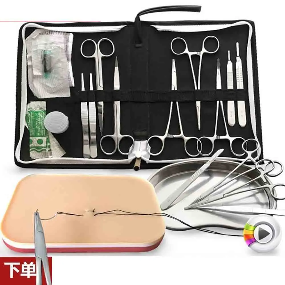 

Medical Science Aids training Surgical instrument tool kit/surgical suture package kits set for student