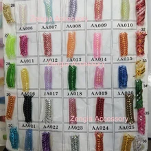 Трубчатая обрезка/Crin серебро полиэстер с силивер нить диаметр 0,8 см 120 ярдов