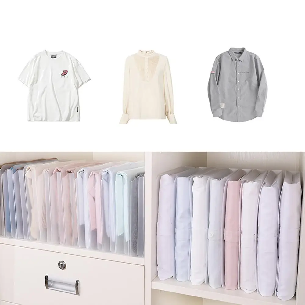 

artifact Gadgets For Folding Clothes Convenient Lazy Clothes Stacking Board Organizer durable Good toughness #4B02