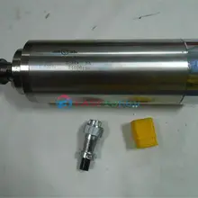 Мотор шпинделя 2.2KW 0.91NM380V 8A 400 Гц 80*213 мм 3 подшипника ER20 6 мм 24000 об/мин гравировка GDZ80-2.2B 3 подшипника(380 V