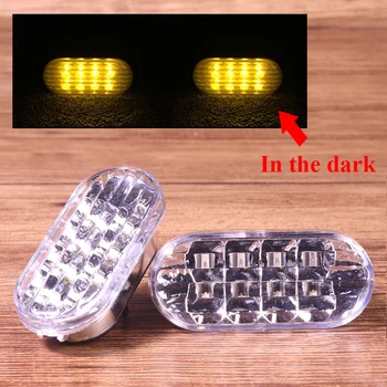 

2PCS Amber Light LED Side Marker Lamp Turn Signal Light Smoked Lens For VW Passat B5 Jetta Golf Bora MK4 1999- 2002 2003 2004