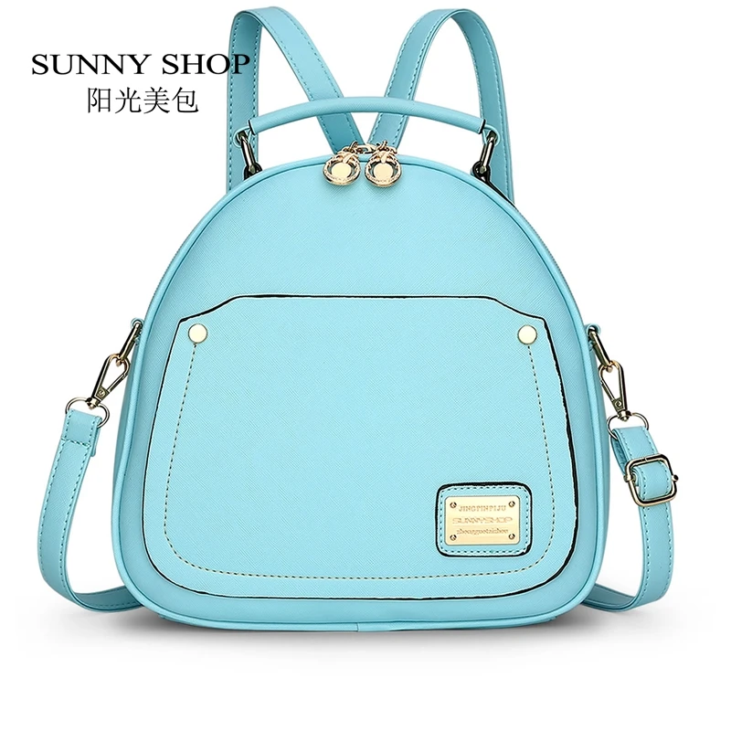 SUNNY SHOP Candy Color Spring Small font b Women b font font b Backpacks b font