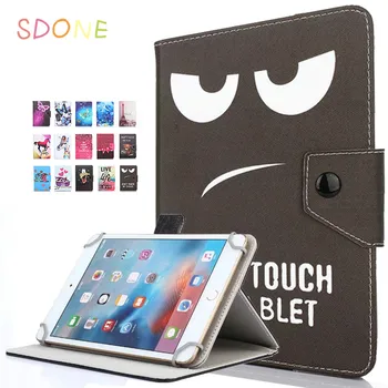 

Universal Cover Case for Samsung GALAXY Tab 3 Lite 7.0 T110 T111/Tab E 7.0 T113 T116 PU Leather Flip Cover Case + 3