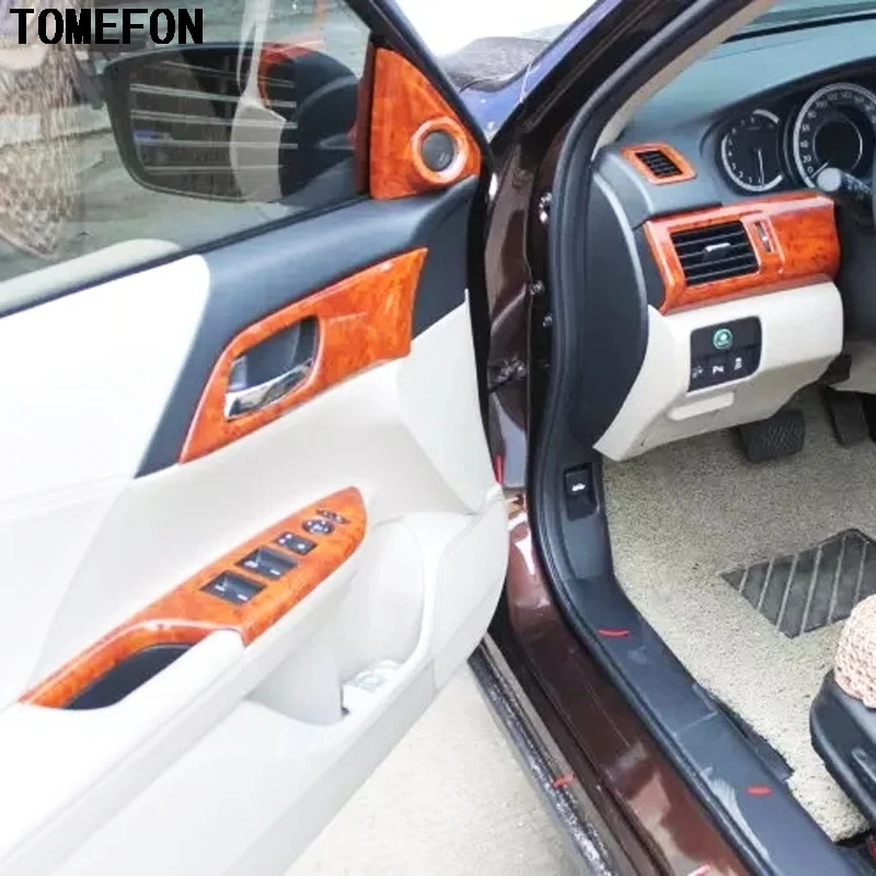 Для Honda Accord 9th ABS специальная краска средняя передача внутренний переключатель окна вентиляционная дверь ручка внутренний комплект аксессуары