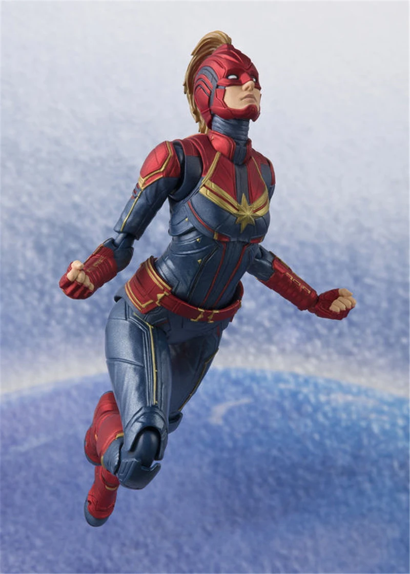 6 дюймов SHFiguarts Мстители 4 эндигра Marvel Капитан ПВХ фигурка игрушка; подарок