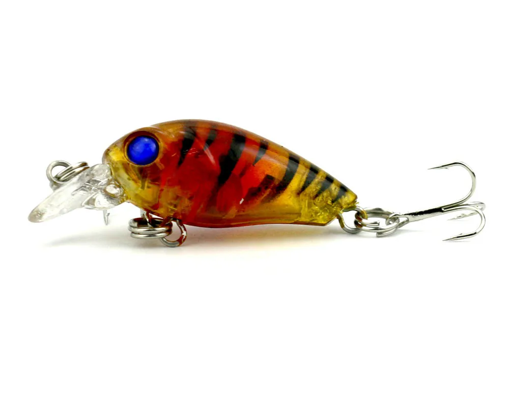 Iscas de Pesca Ganchos de Pesca de Plástico Iscas de Pesca de Mergulho 10 Japão Crankbait Rígido de Mergulho Baixo Pike Pesca Aborda 90 Pcs 4g 4.5 cm 16 Esporte e Lazer