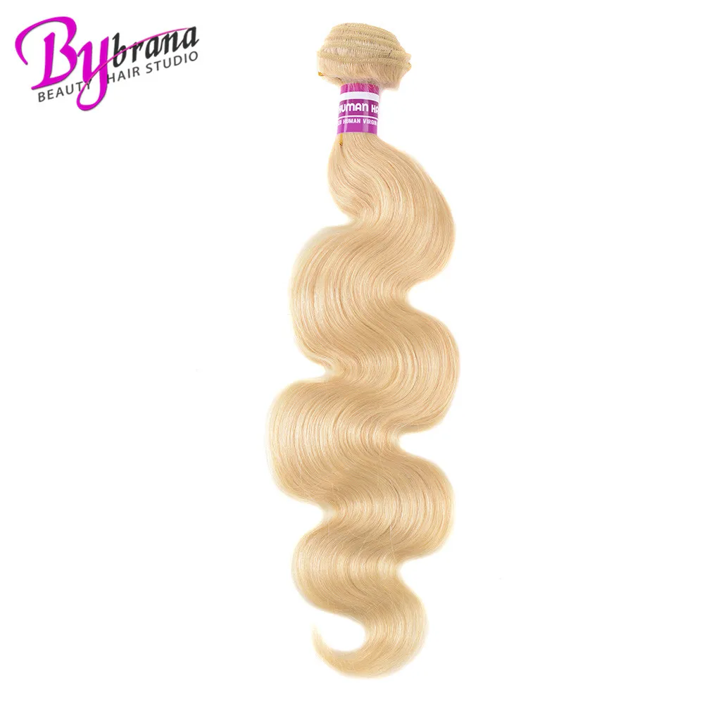 10 To 50 Inches 613 body wave bundles Brazilian body wave human hair 42 Inches Honey Blonde Hair 613 Remy Hair Extension Bybrana (1)
