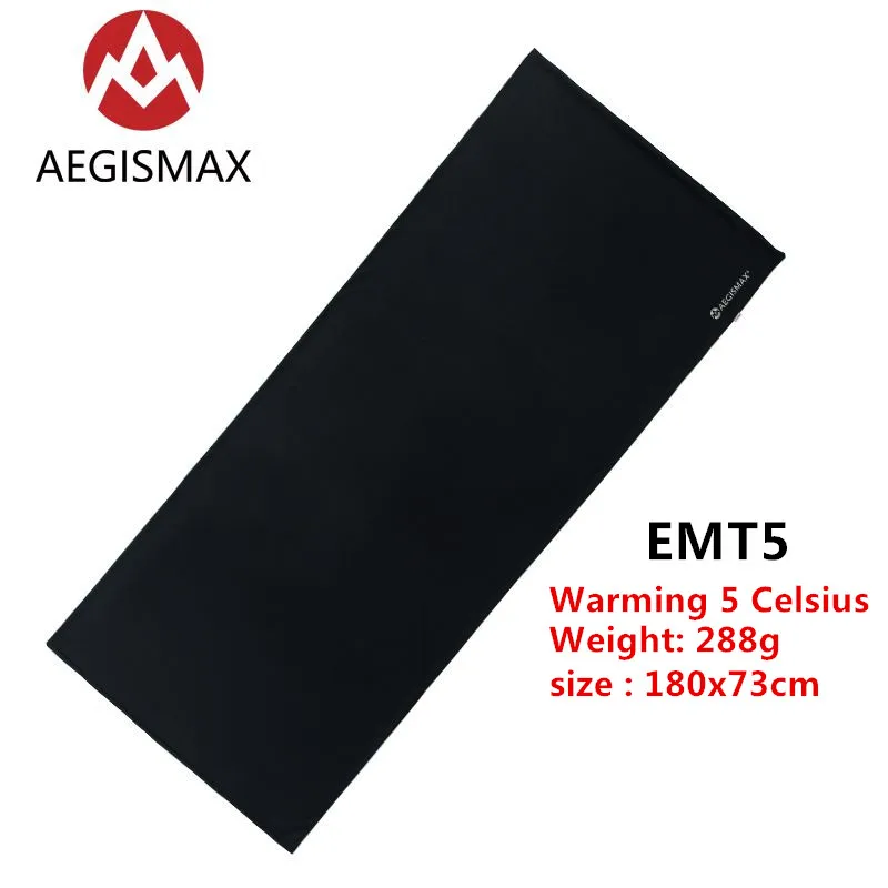 AEGISMAX Thermolite Warming 5/8 Celsius Sleeping Bag Liner Outdoor Camping Portable Single Bed Sleeping Sheet Lock Temperature - Цвет: EMT5 Envelope M