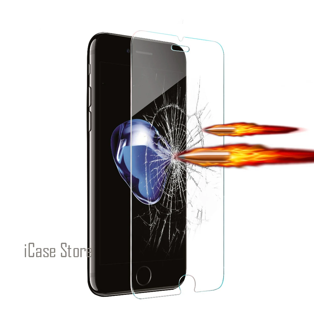 Для iPhone ihone 6 6s plus SE 5 5S 5c 4 4s Взрывозащищенная 0 3 мм 9 H 2.5D arc edge Защитная пленка для