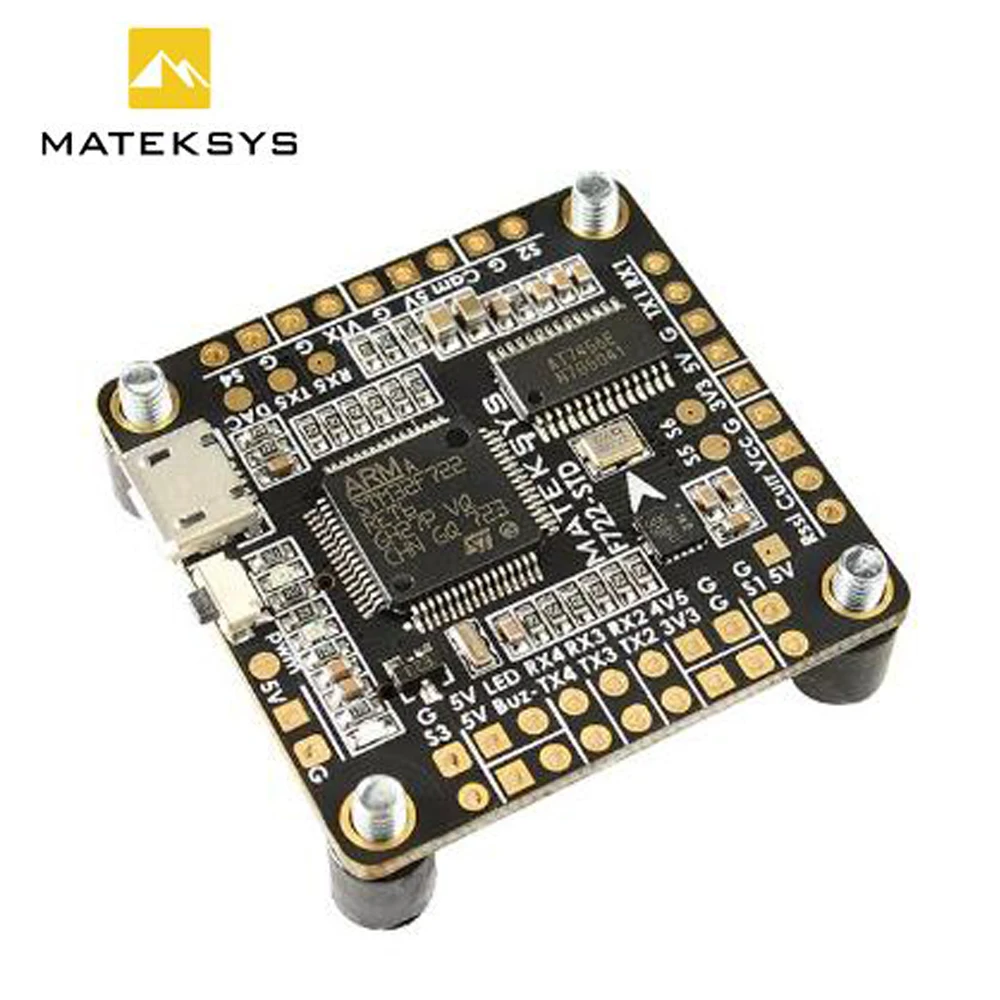 

Matek Systems F722-STD F722 STD STM32F722 Flight Controller Built-in OSD BMP280 Barometer for RC Models Quadcopter