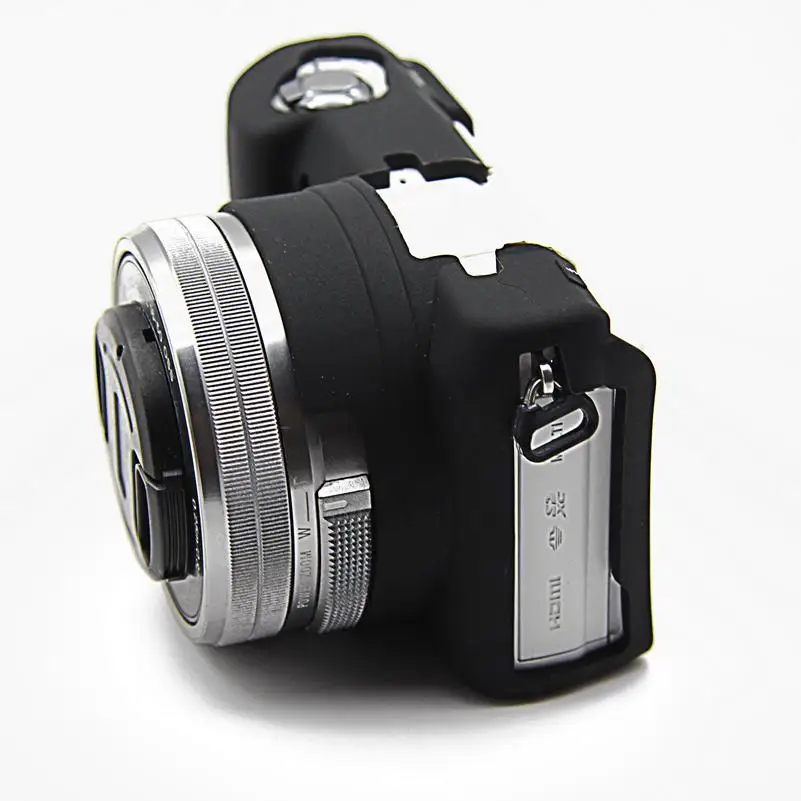 Silicone Rubber Camera Bag Protective Body Cover Case for Sony A5100A5000 A6000-3