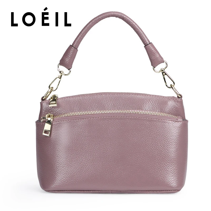 

Bag female 2018 new portable slung shoulder bag female small bag simple atmospheric leather handbag