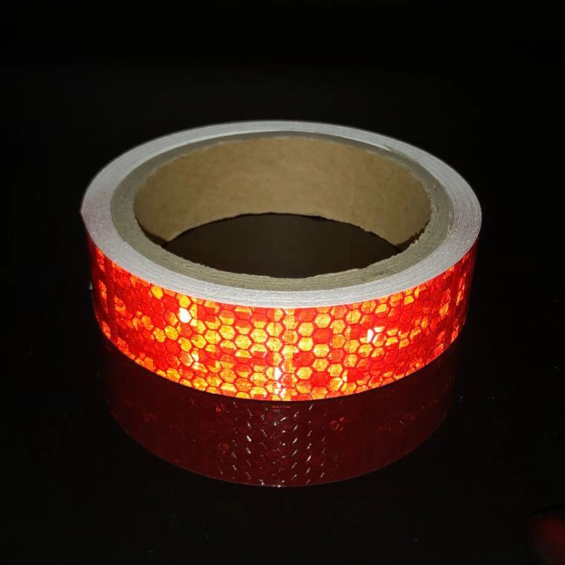 25mm width Reflective Bicycle Stickers Adhesive Tape For Bike Safety Reflective Bike Stickers Bisiklet Decals