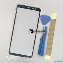Сменное Переднее стекло для SAMSUNG Galaxy A8 A530 A530F A530DS A8 Plus A730 A730F A730DS Внешний стеклянный объектив