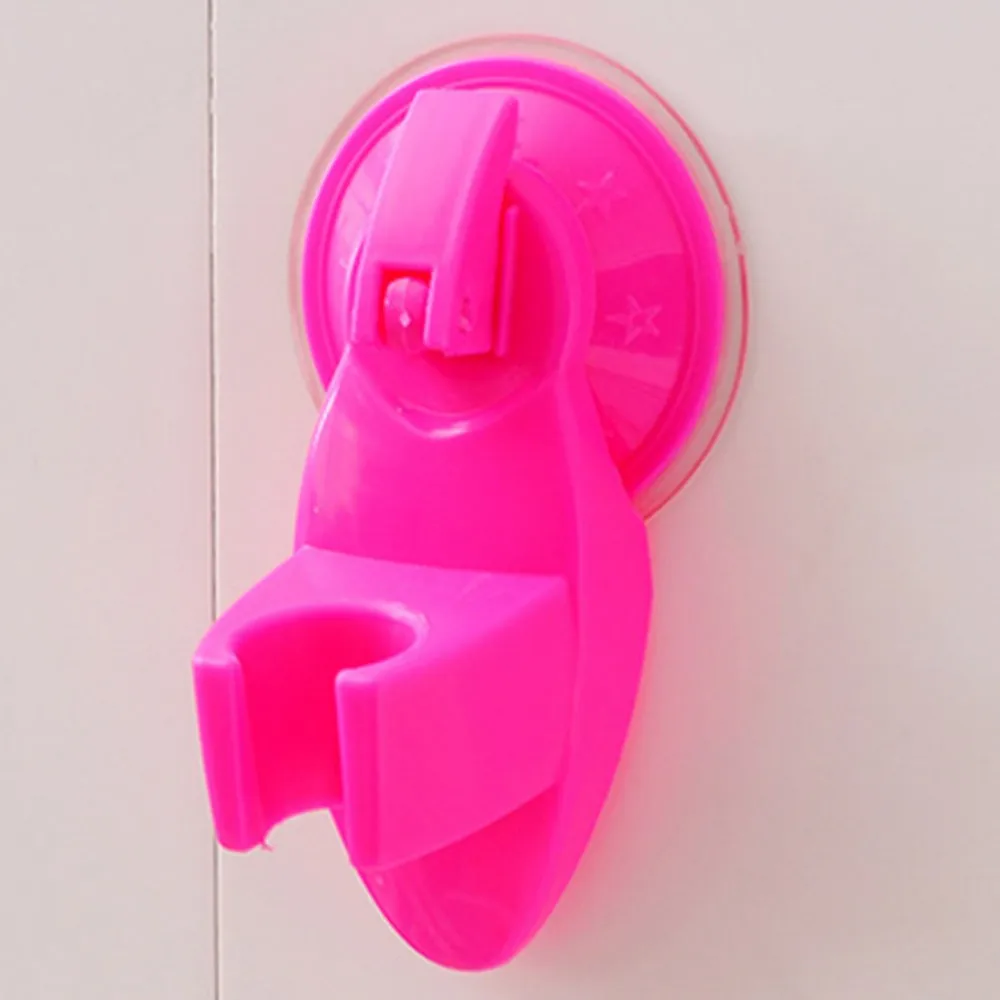 Новейшие 6 цветов Портативный Регулируемый домой Ванная комната Насадки для душа Держатель Супер стены вакуумной присоске Инструмент 1 шт
