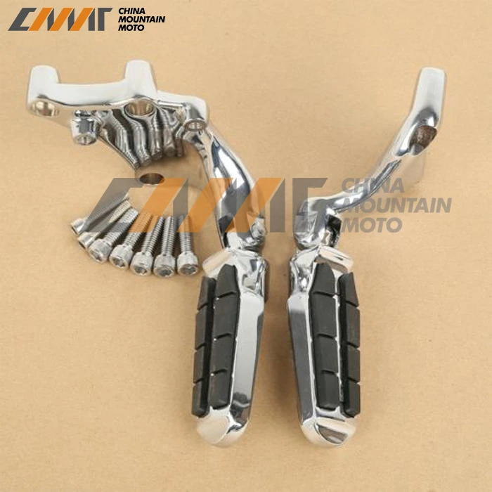 

Tombstone Foot Pegs W/ Brackets For Harley Sporster XL883 N XL1200 Iron 14-16 15
