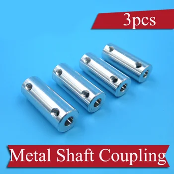 

3PCS Aluminum Alloy Motor Shaft Coupling Drive Connector 2/2.3/3/3.17/4mm to for RC Boat Model DIY Parts