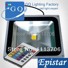 5 шт./партия, FedEx DHL 50 Вт 30 Вт 20 Вт 10 Вт RGB Светодиодный прожектор светильник светодиодные прожекторы