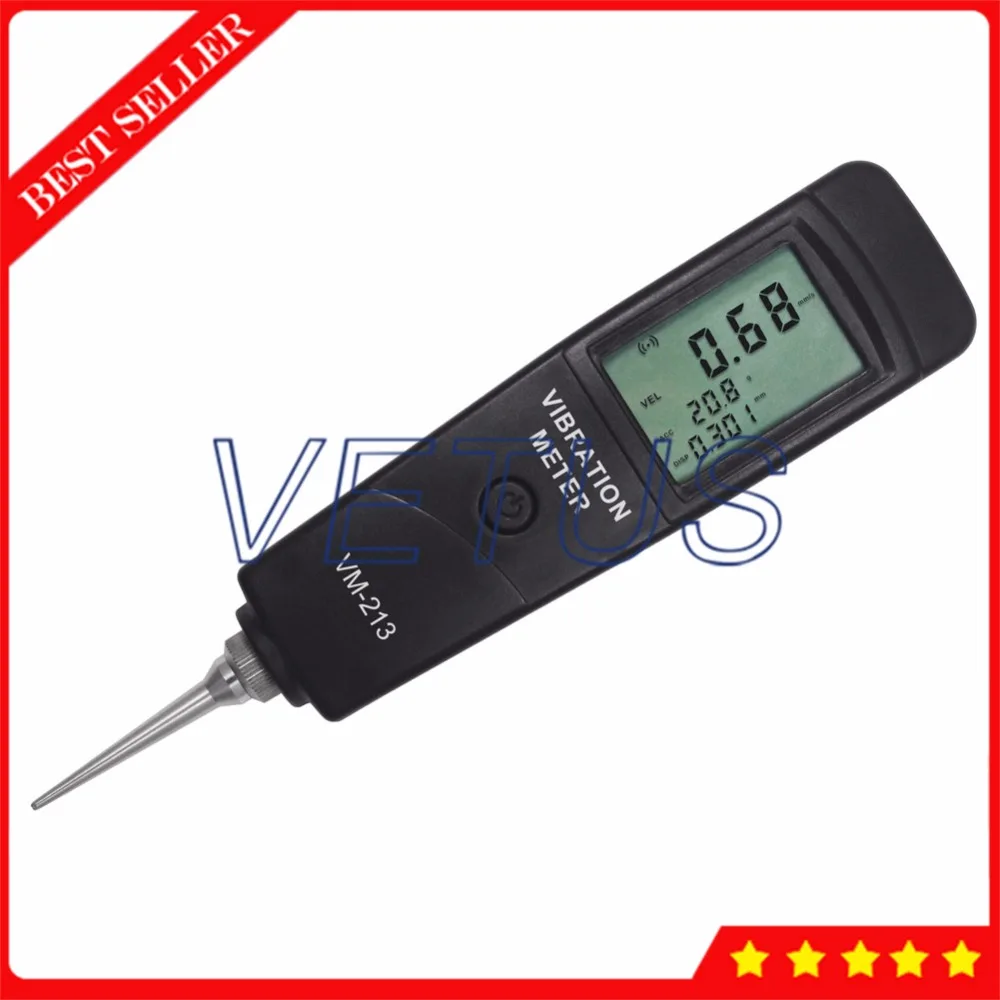 Vm213 Piezoelectric Transducer Pen Type Vibration Meter Tester
